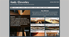 Desktop Screenshot of andycleverley.com